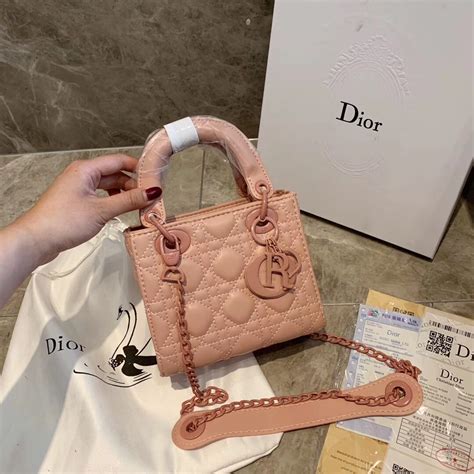 dior lady dior nano|dior leather handbags.